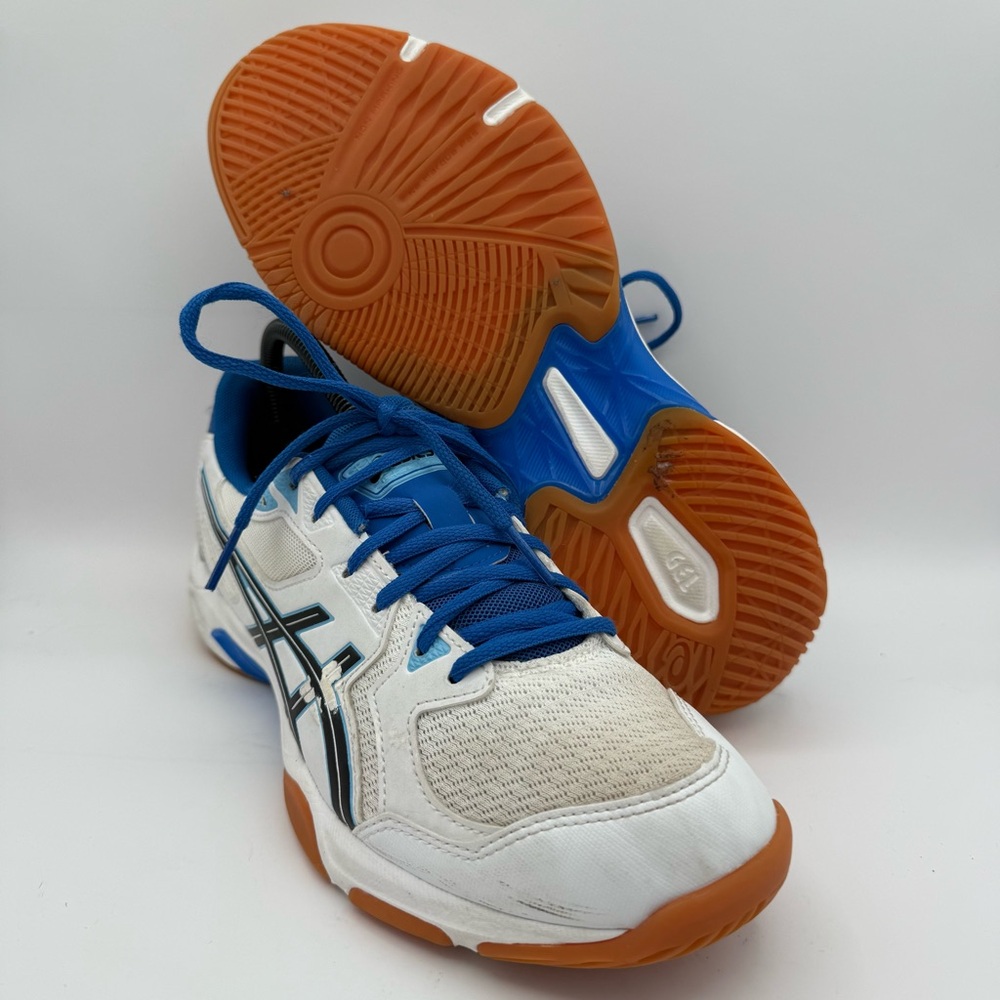 Women’s ASICS‎ Gel-Rocket 10 Indoor Court White Athletic Sneakers Shoes Size 10
